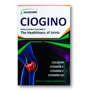 CIOGINO FOR HEALTHY JOINTS ( MARINE COLLAGEN + CALCIUM + VITAMIN C + VITAMIN E + VITAMIN D3 ) 10 SACHETS